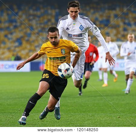 Ukrainian Cup Quarterfinal Game Fc Oleksandria Vs Fc Dynamo Kyiv In Kyiv, Ukraine