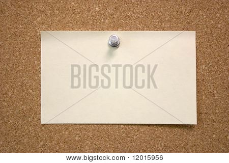 它注意到在公告板的帖子。