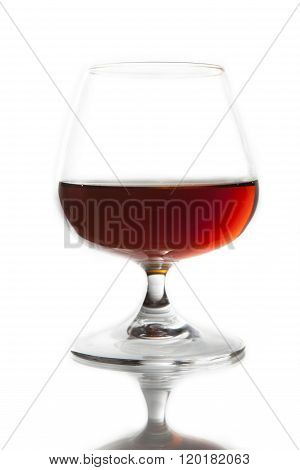 Glass With Drink Red