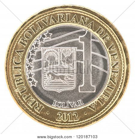 Venezuela Bolivar Coin