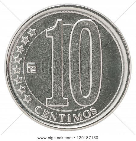 Venezuela Centimos Coin