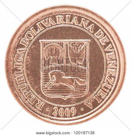 Venezuela Centimos Coin
