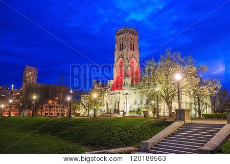 Scottish Rite Cathedral In Downtown Indianapolis