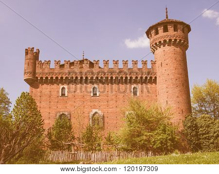 Medieval Castle Turin Vintage
