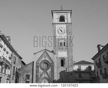 Black And White Duomo Di Chivasso