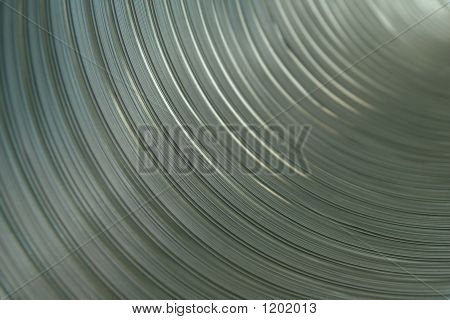 Dentro de un tubo de aluminio