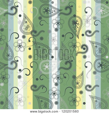 festive seamless pattern with indian elements