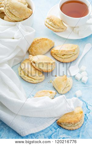 Small hand pies with cottage cheese filling