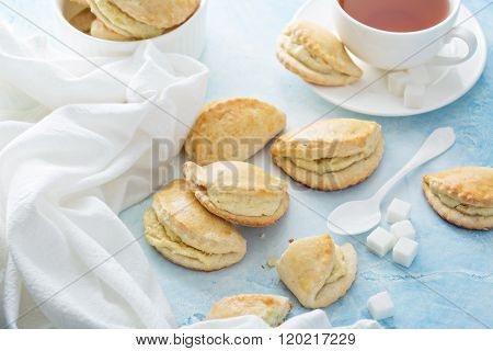 Small hand pies with cottage cheese filling