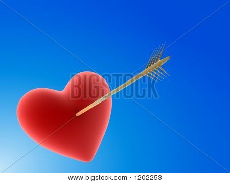 Colpito da una freccia del cuore