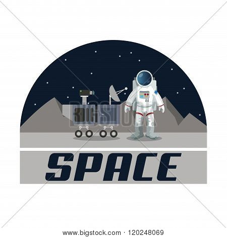 Space icon design
