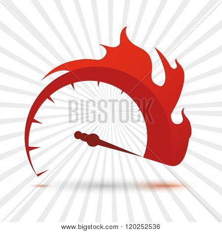 speed icon design