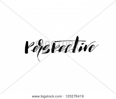 Perspective Phrase.