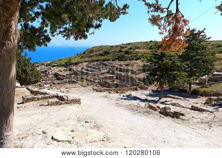 View from island