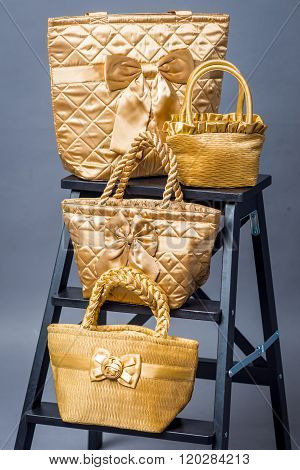 Colorful elegant handbag