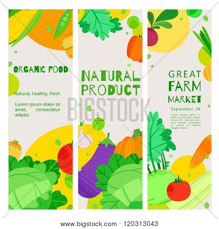 vegetarian banner design