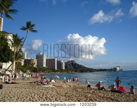 Waikiki Diamond Head doğru