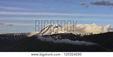 Mount Garibaldi during Sunset