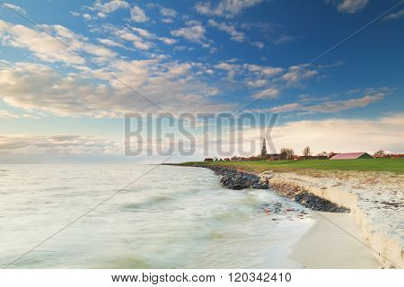 Hindeloopen Coast And Blue Sky