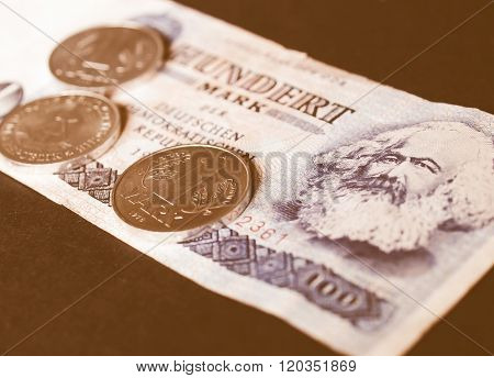 Ddr Banknote Vintage