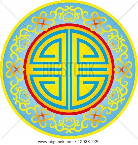 asian traditional pattern. oriental chinese ornament
