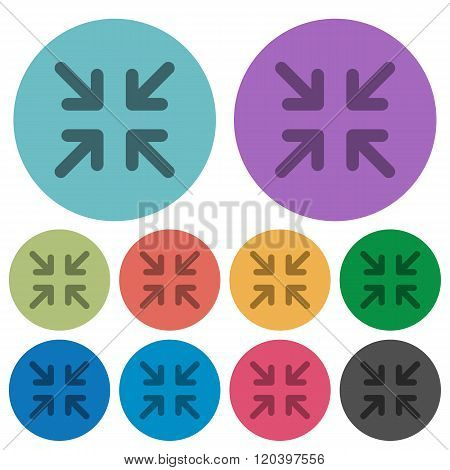Color Minimize Flat Icons