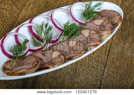 Sliced Horsemeat