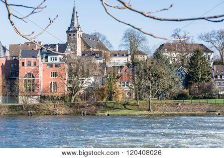 Promenade Of The City Of Essen.