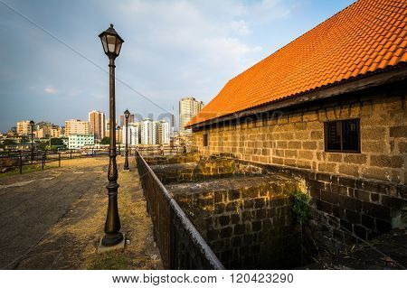 Building At Fort Santiago, In Intramuros, Manila, The Philippines.