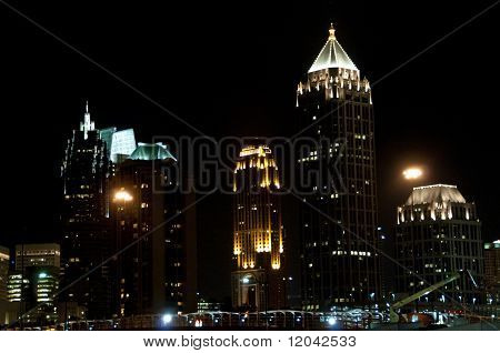 Atlanta at night