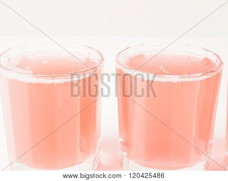 Pink Grapefruit Saft Vintage