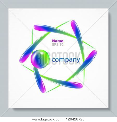 Abstract Vector Logo. Element Design Template. Creative Symbol.