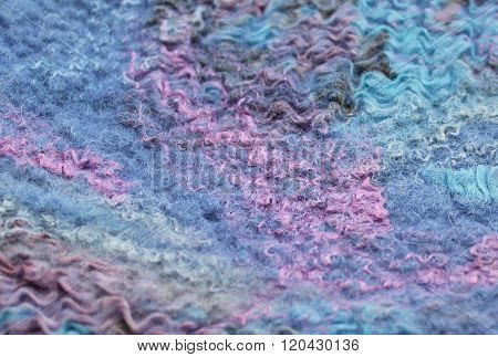 felt, background, material, Multi-colored wool, texture,