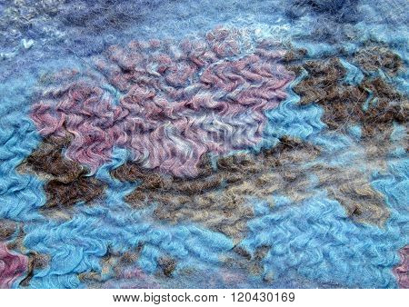 felt, background, material, Multi-colored wool, texture,