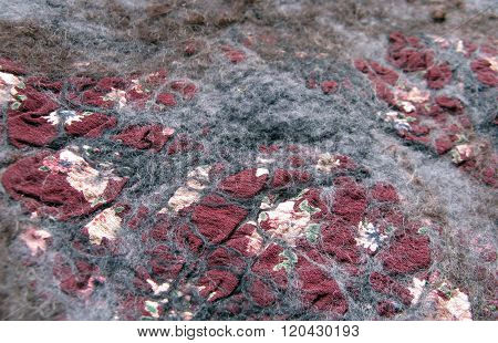felt, background, material, Multi-colored wool, texture,