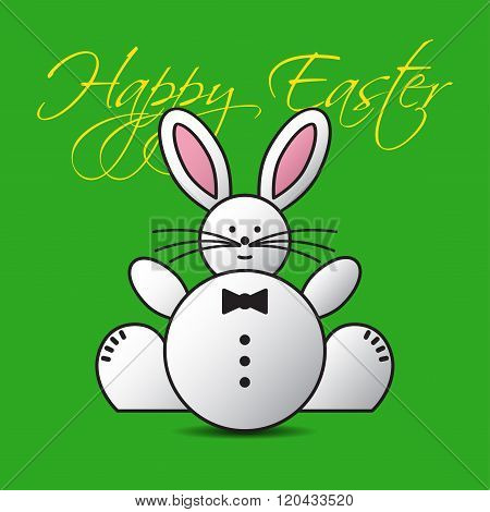 Greeting Card - Lovely Easter Bunny