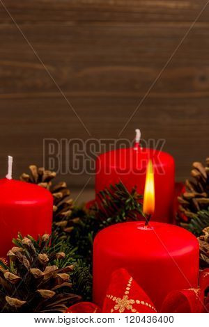 advent wreath for christmas