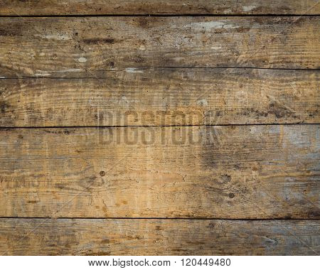 Old wood plank wall texture background