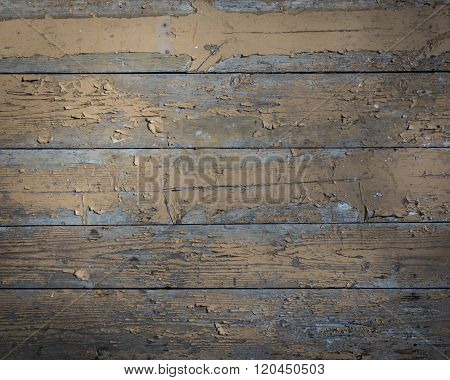 Old wooden plank background/ texture