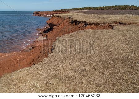 Cliffs At Cavendish Beach Pei