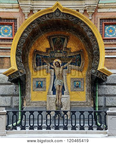 Mosaic On The Wall.
