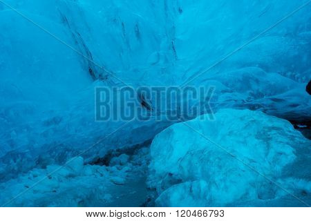 Ice Cave In The Vatnajokull Glacier Icelandan