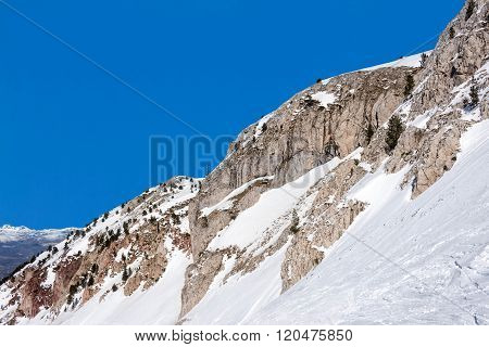 Snowy mountains in Spain (Mastella) , Catalonia