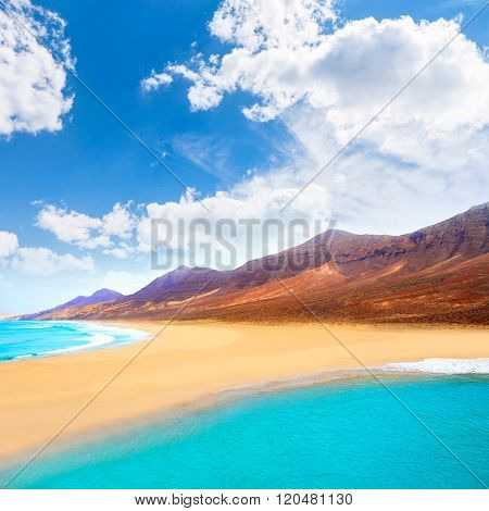 Cofete Fuerteventura Barlovento beach at Canary Islands of Spain