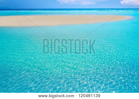 Jandia beach Mal Nombre Fuerteventura at Canary Islands of Spain