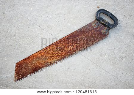 Rusty Hand Saw