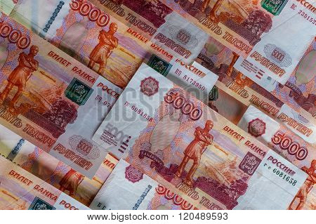 Russian Five-thousandth Banknotes