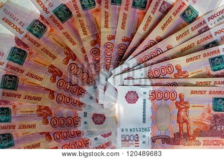 Russian Five-thousandth Banknotes
