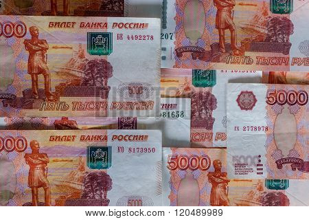 Russian Five-thousandth Banknotes