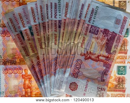 Russian Five-thousandth Banknotes